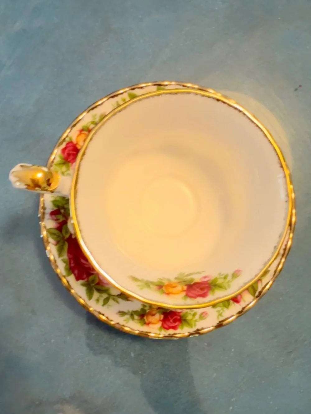 Royal Albert Old Country Roses  Bone China & 22K Gold Trim